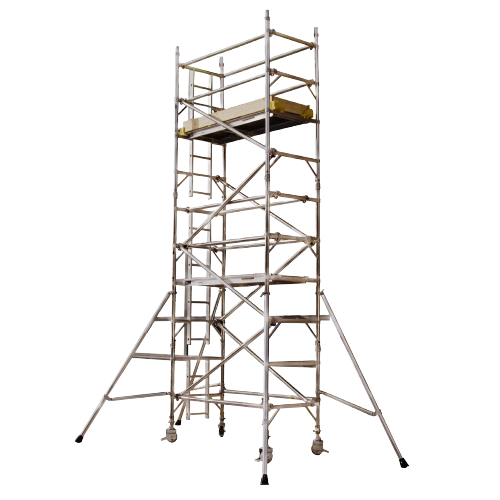 Youngman Single Width Aluminuim Ladder Scaffolding used for industrial and home purpose