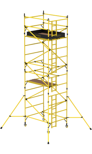 Youngman fiberglass Double Width 6.2 m Scaffolding tower